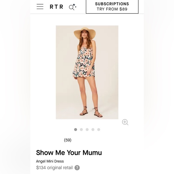 Show me Your Mumu Mini Dress - Picture 6 of 6